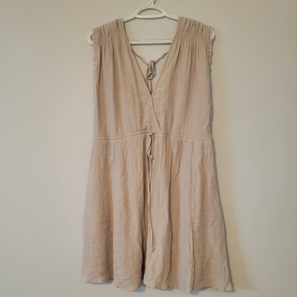 Linen dress size large